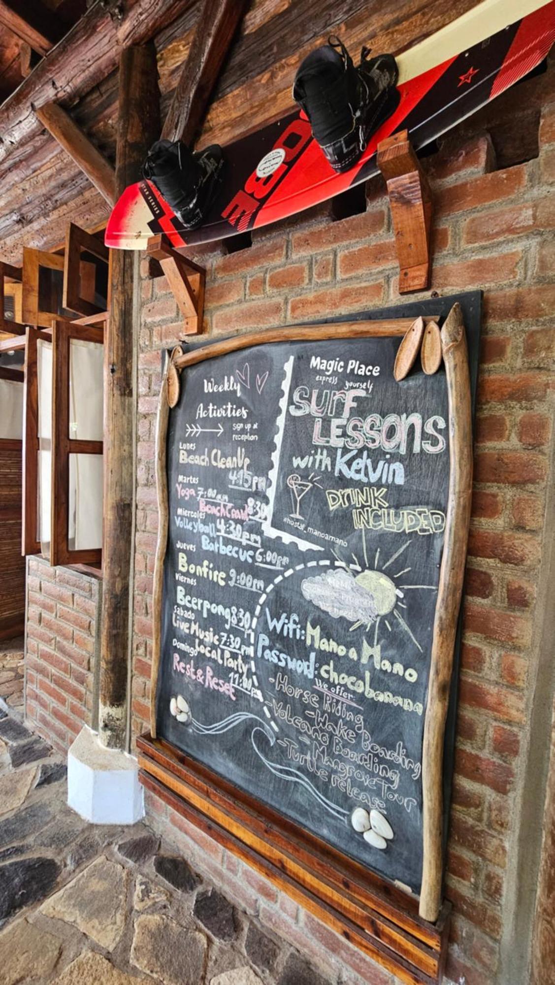 Mano A Mano Eco Hostal Las Peñitas Kültér fotó